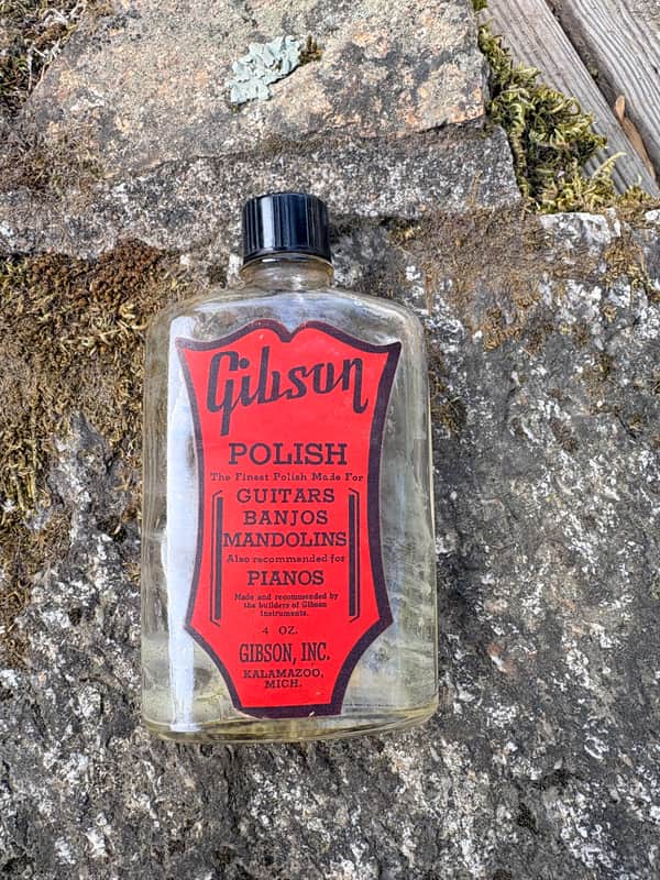 1950’s Gibson Polish Bottle Rare Collector ES Flying V Les Paul Explorer SJ image 1