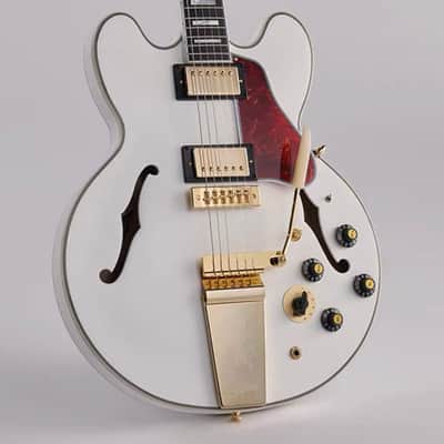 Epiphone "Inspired by Gibson Custom" Alex Lifeson Signature '76 ES-355 Reissue 2026 - Present - Alpine White image 2