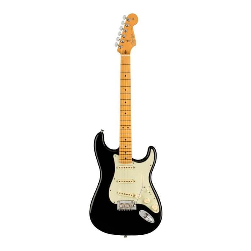 Fender American Professional II Stratocaster 6-String Electric Guitar (Right-Hand, Black) image 1