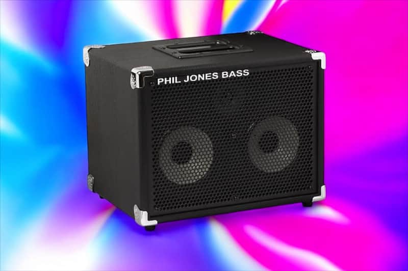Phil Jones Bass CAB-27 200w 2x7'' 3'' Tweeter Bass Guitar Speaker Cabinet; Features Galore in a Small Package image 1