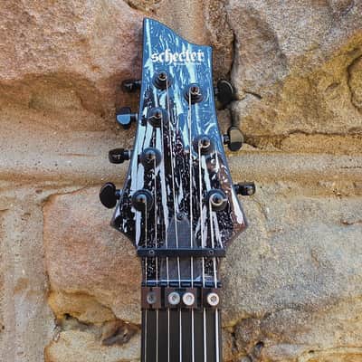 2020 Schecter C-1 Silver Mountain FR S 7-String- Left-Handed LH Lefty Floyd Rose Sustainer image 3