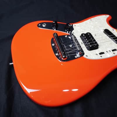 Fender Kurt Cobain Mustang KC-MG/LH FRD 2012 Fiesta Red Oranj-stang  Left-Handed MIJ image 11