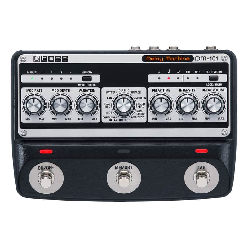Boss DM-101 Delay Machine, The Ultimate Analog Delay, Stereo | Reverb