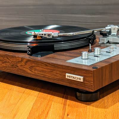 Hitachi PS-48 Direct Drive Semi Automatic Turntable/ Near Mint/ Fully Serviced, Re-Capped & Tested/ Free Shipping image 15