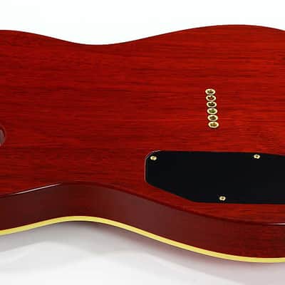1992 Fender Custom Shop Set Neck Country Artist Telecaster QUILT Sunset Orange Transparent --VERY RARE TELE image 24