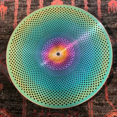 Aisen 16” Low Volume Crash Cymbal - Multi Color image 4