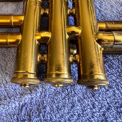 Olds Trumpet Ambassador  50’s - Gold Laquer image 7