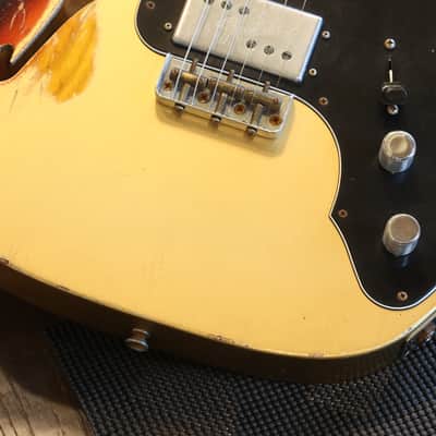 Unplayed! 2021 Fender Custom Shop Imperial Arc '72 Masterbuilt Paul Waller Thinline Telecaster Electric Guitar Gold over Sunburst + COA OHSC image 5