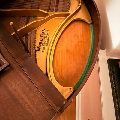 1930's Wurlitzer Butterfly Baby Grand Piano image 5