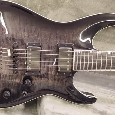ESP E-II Horizon NT-II See Thru Black Sunburst image 6
