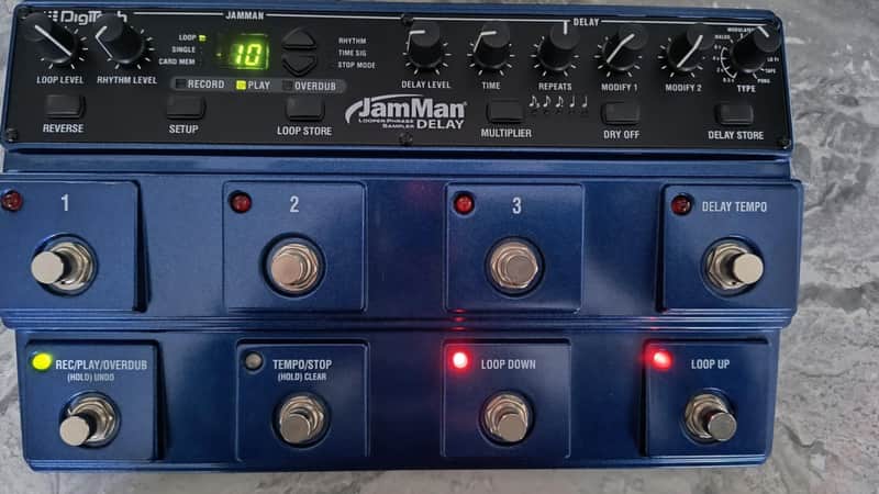 DigiTech JamMan DELAY３点セット DigiTech JamMan DELAY3点セット