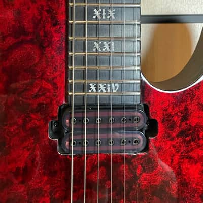 Schecter PT Apocalypse RR Red Reign Electric Guitar image 3