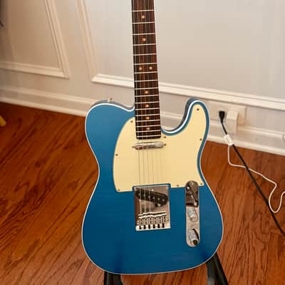 Fender American Ultra Luxe Vintage '60s Telecaster Custom - Lake Placid Blue image 1