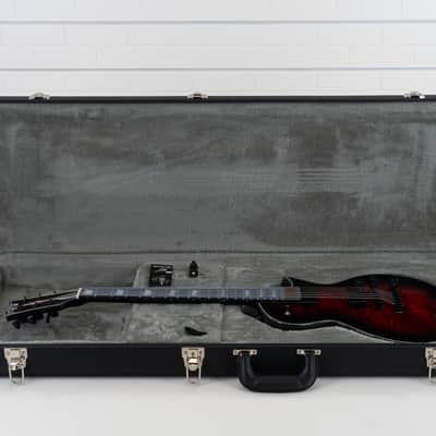 ESP E-II Eclipse Electric Guitar, Ebony Fingerboard, See Thru Black Cherry Sunburst image 4