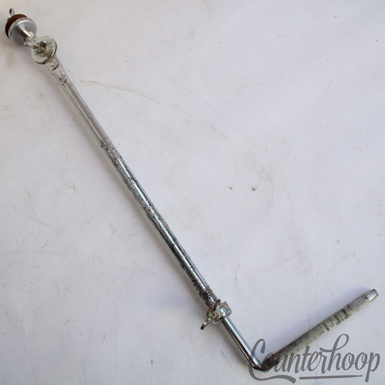 Pearl Cymbal L-Arm Stand 3/8" Crash/Splash Bass Drum Made In Japan Vintage 60s* — main photograph