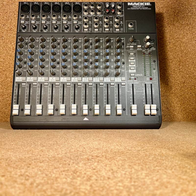 Mackie 1402-VLZ Pro 14-Channel Mic / Line Mixer  – Warranty image 1