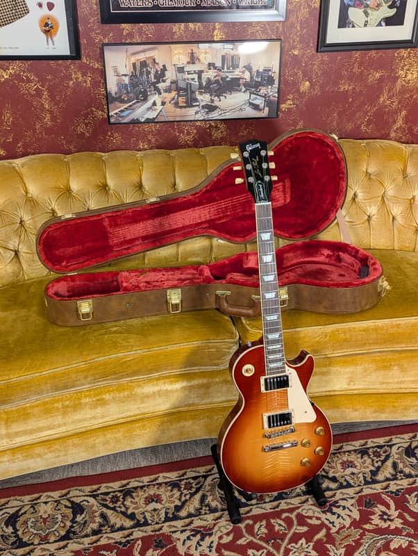 Gibson Les Paul Standard 50's Figured Top Heritage Cherry Sunburst s#235330348 image 1