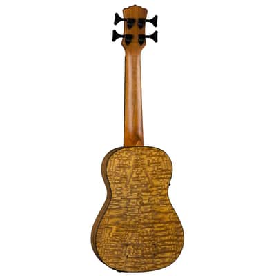 Lune UKE BBASS QA Acoustic Electric 4-String Bari-Bass Ukulele with Deluxe Bag image 3