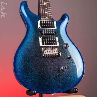 PRS CE 24 Special Blue Burst Holoflake Sprayer's Choice w/ Black Satin Neck image 1