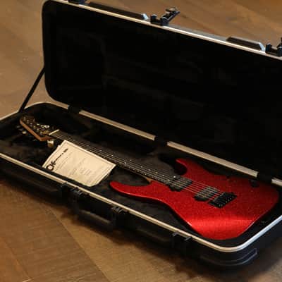 2022 Charvel Custom Shop DK-24 HH GT Electric Guitar Red Sparkle + COA OHSC image 22