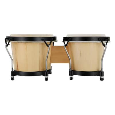 Wood 6" + 7" Bongo Drum with Soft Case (Bag) image 3