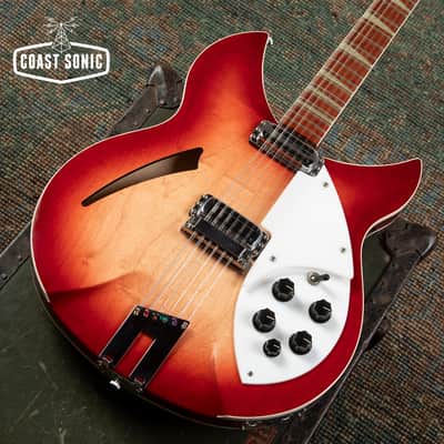 1996 Rickenbacker 360/12V64 12-String Reissue Fireglo w/ Toaster pickups & original Case image 7