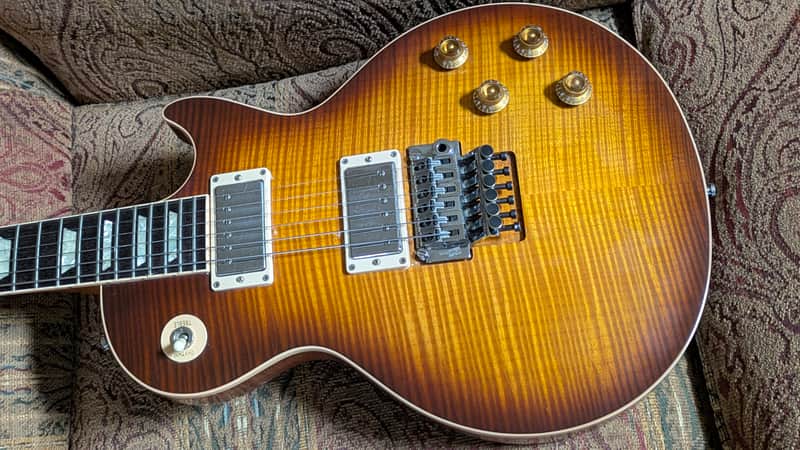 2011 Gibson Custom Shop Alex Lifeson Les Paul Axcess - Viceroy Brown image 1
