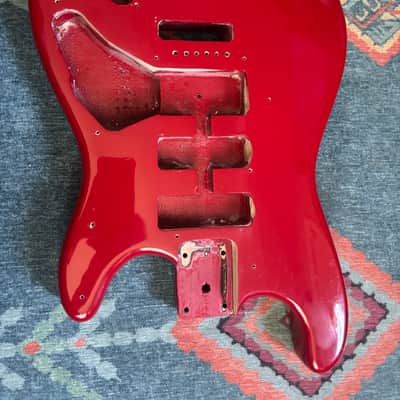 Unknown Dakota red stratocaster - Red image 2