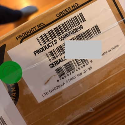 Fender MIJ 70th Anniversary Godzilla Stratocaster 2025 - Blue - NEW IN BOX image 13