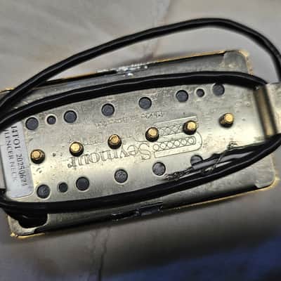 Used Seymour Duncan Hot Phat Cat Silencer Pickup Set - Gold Covers image 5
