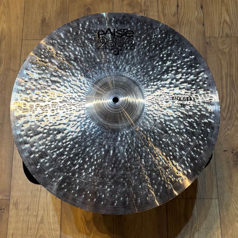Paiste 18" 2002 Black Big Beat Cymbal 2016 - Present - Traditional Bild 1