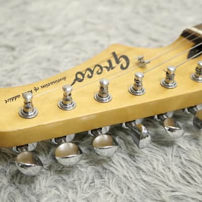 1990 made Greco GPM-1R Stratocaster type Fiesta Red finish Fujigen Made in Japan image 15