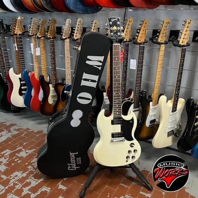 Gibson Sg Pete Townshend 50 Th Anniversary 2011 Alpine White Who Case image 4