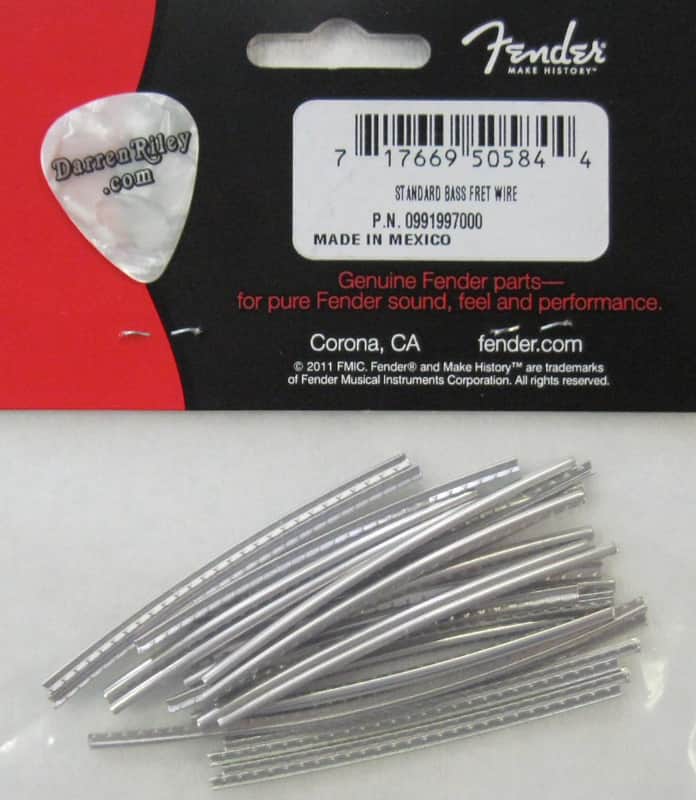 Fender 099-1997-000 Standard Bass Medium Jumbo Frets (24) image 2