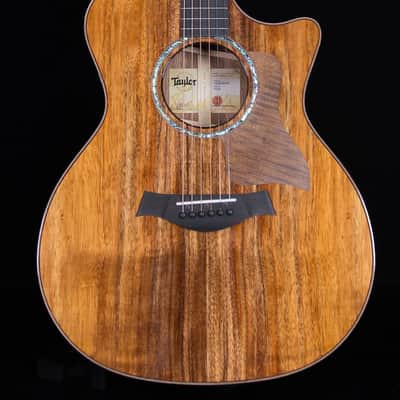 Taylor 724ce Grand Autditorium Acoustic Electric Guitar, Solid Koa