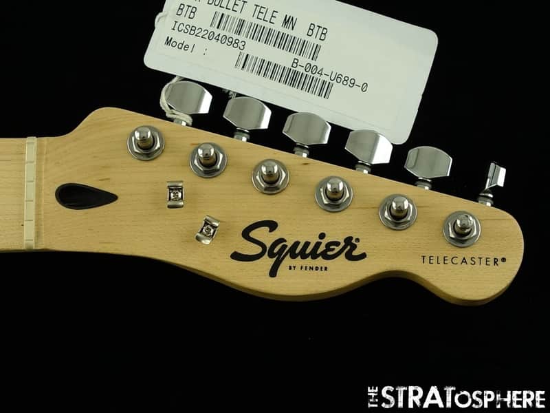 NOS Fender Squier Affinity Telecaster NECK & TUNERS Guitar Parts for Tele Maple image 1