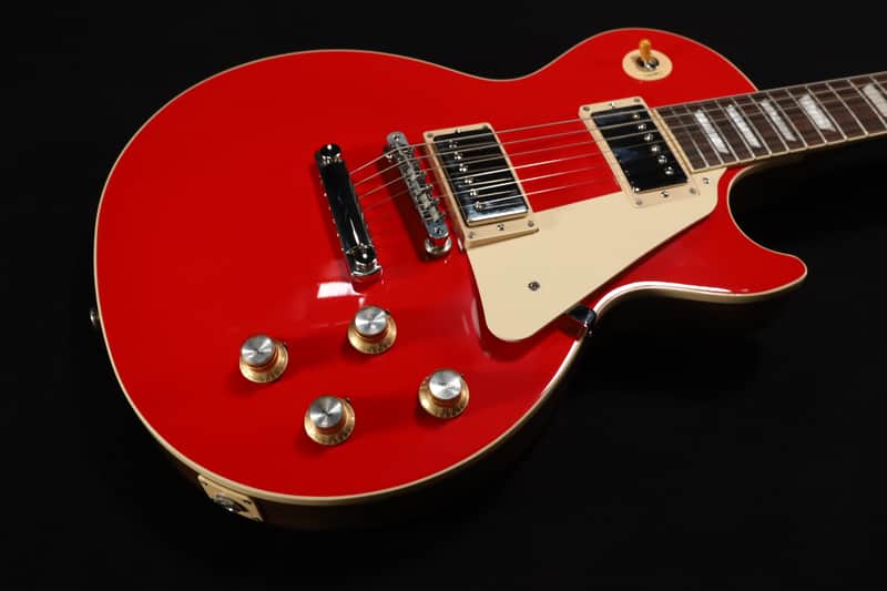 Gibson Les Paul Standard 60s Plain Top Cardinal Red Top USA - LPS6P00TCNH1 142 image 1