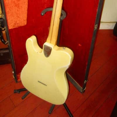 1973 Fender Telecaster Deluxe White w/ Original Case image 6