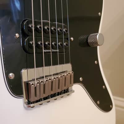2022 Jazzmaster Build Hardtail Fender Invader White Tom Delonge Style image 4