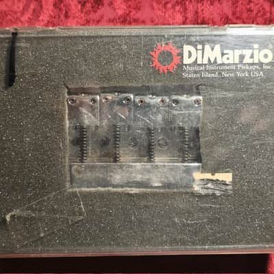 DiMarzio FB-1202 Deluxe Brass Bass Bridge (Kahler/APM) – NOS – Vintage 80s image 2