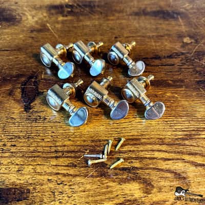 Grover 6 in Line 10mm Tuners (2020s - Gold)