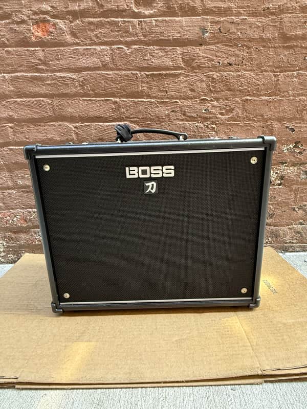 Boss Katana-100 KTN-100 100-Watt 1x12" Guitar Combo Amplifier – Black – Tested & Working image 1