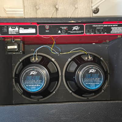 Peavey TransTube 212 EFX 100-Watt 2x12" Guitar Combo 2000s - Black with Red Trim image 9
