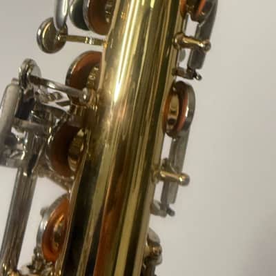 Straight Alto Saxophone LA Sax Lilttle Use Plays Perfectly image 13
