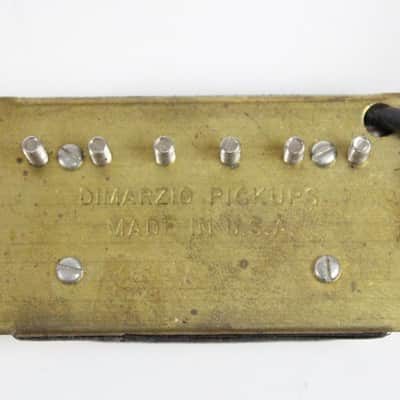 1970s-1980s Vintage DiMarzio PAF Double Cream USA for Gibson Humbucker Pickup image 6