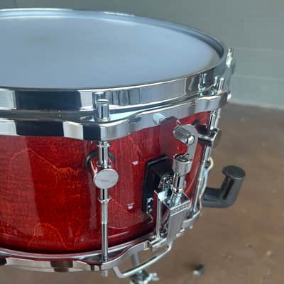Vintage RARE Sonor Hilite 7x14" Snare Drum in "Red Maple" image 4