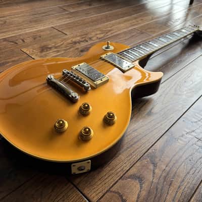 2011 Edwards Limited Model E-LP Goldtop Electric Guitar USA Seymour Duncan Humbuckers MIJ paul image 4