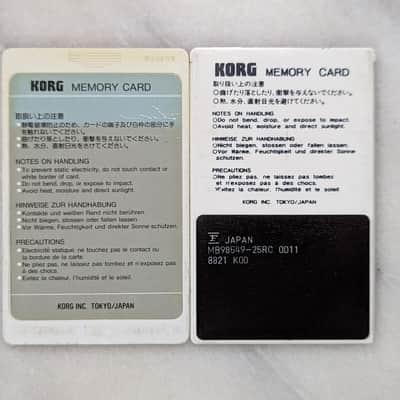 Korg M1 MPC-01 ROM Memory Cards image 2