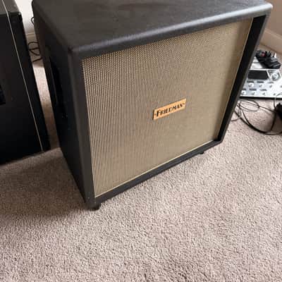 Friedman BE-412 Vintage 170-Watt 4x12" Closed-Back Guitar Speaker Cabinet 2009 - 2017 - Black image 2