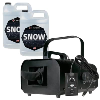 ADJ VF Flurry Snow Machine Flake Effect Remote + 2 Gallons Fluid/Juice image 10